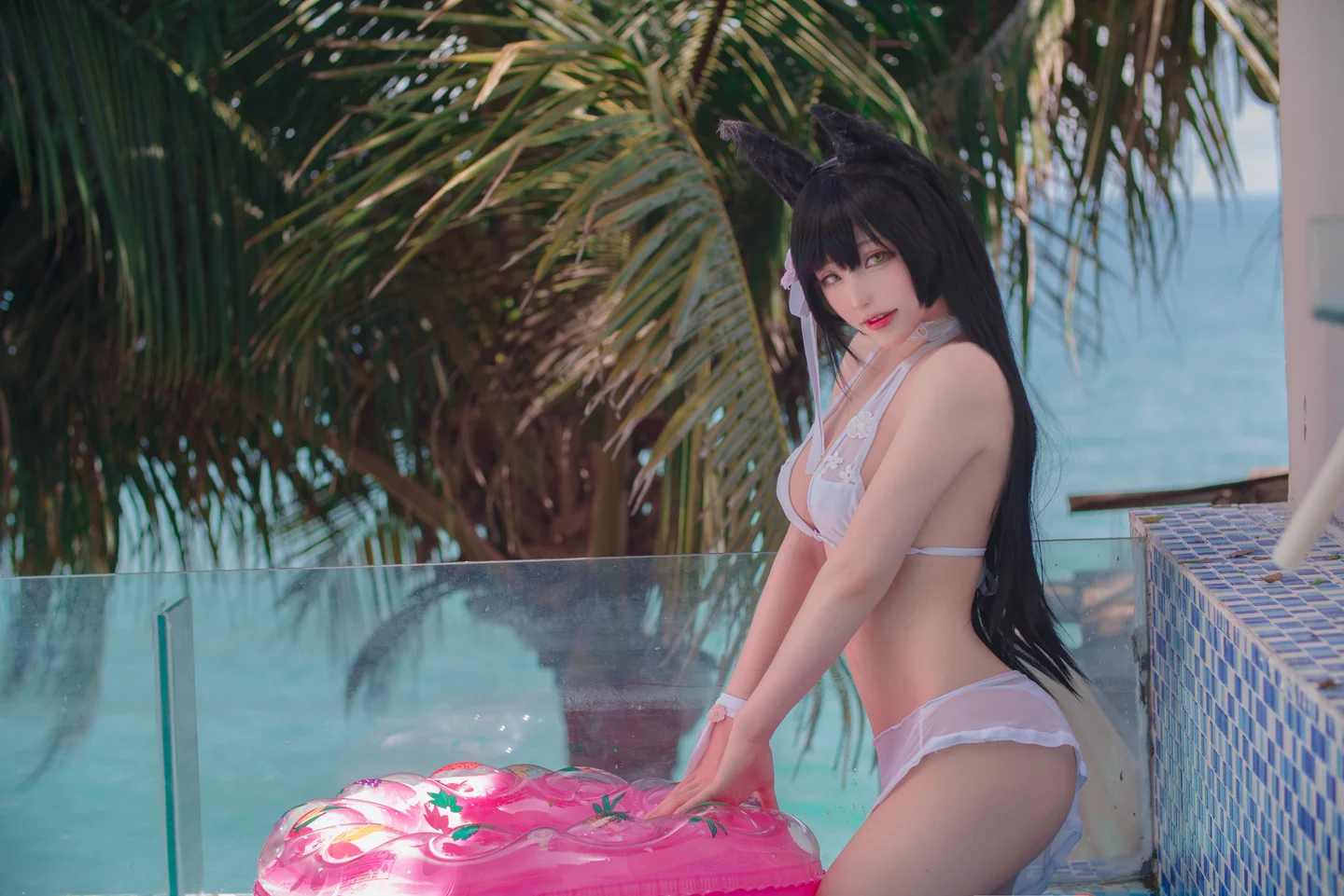 起司块wii - 爱宕泳装 [42P-255MB] tg@simisebaisi 【丝足阁】009.webp